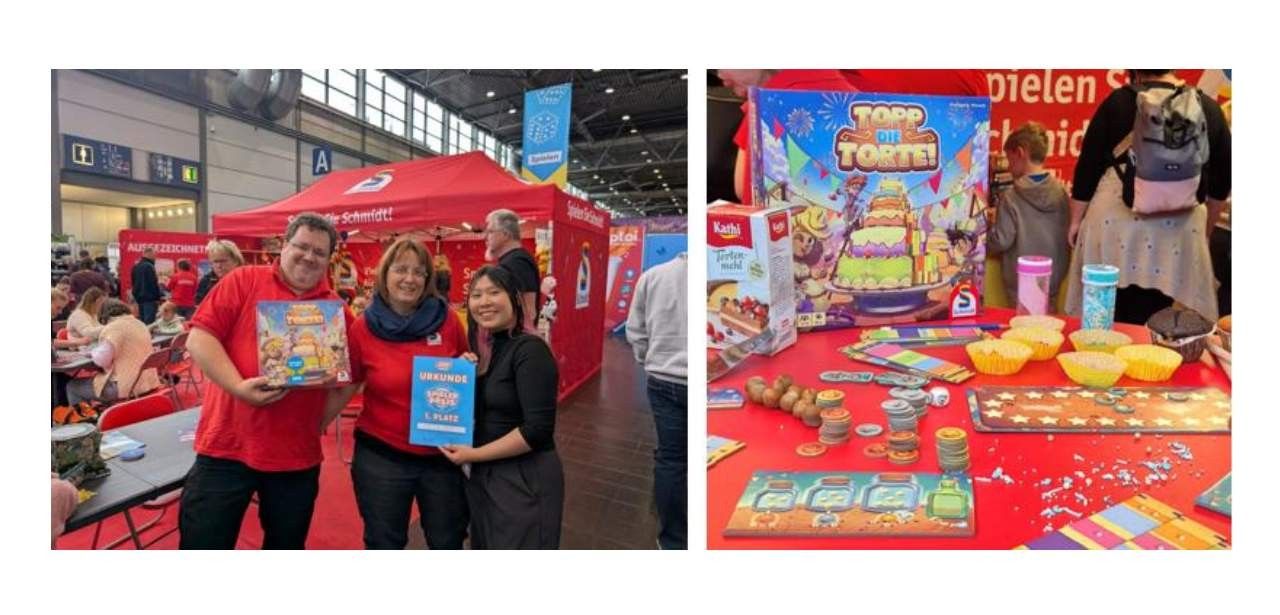 Topp die Torte gewinnt Publikumspreis auf Hobbymesse Leipzig (Foto: Schmidt Spiele)